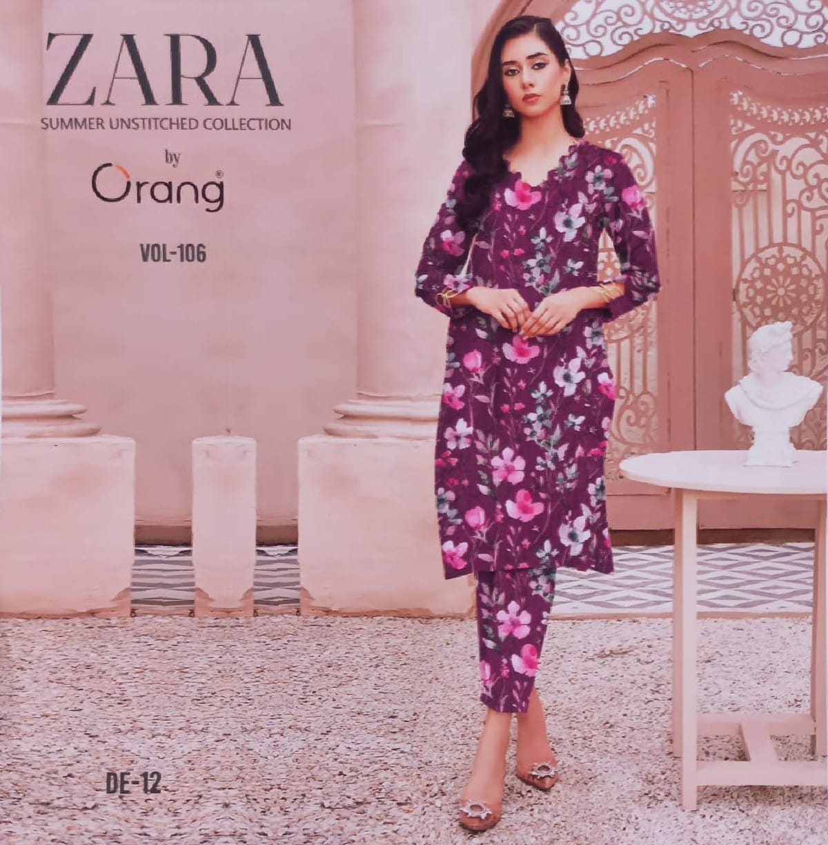 Zara Summer unstitched collection by ORANG