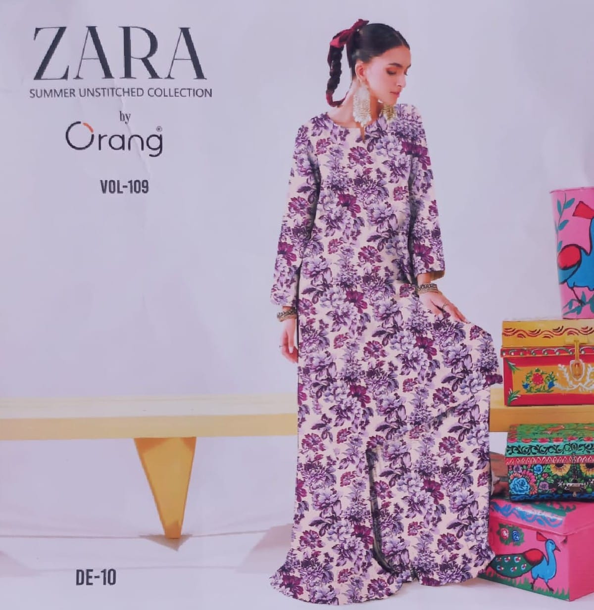 Zara Summer unstitched collection by ORANG