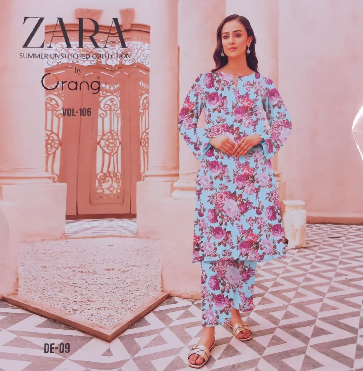 Zara Summer unstitched collection by ORANG