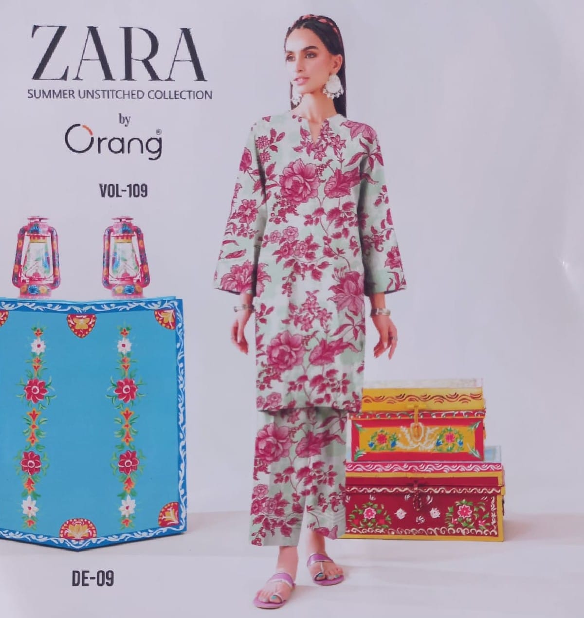 Zara Summer unstitched collection by ORANG