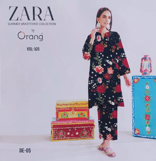 Zara Summer unstitched collection by ORANG